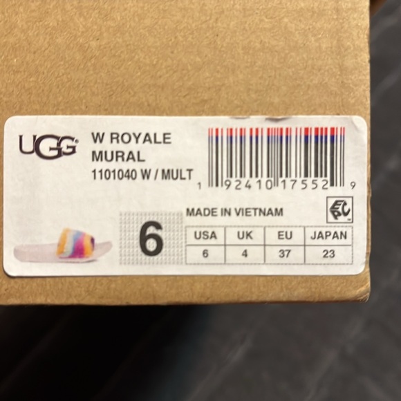 Authentic Multi UGG Slides. Just in time for winter!!!! - Picture 4 of 4